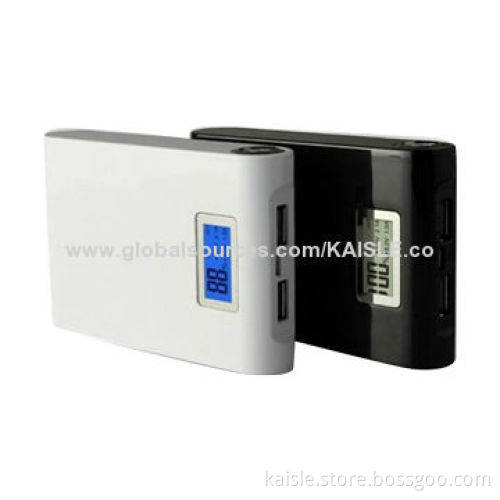 Power Banks with 8,000 to 10,400mAh Capacity Range, LCD Power Display